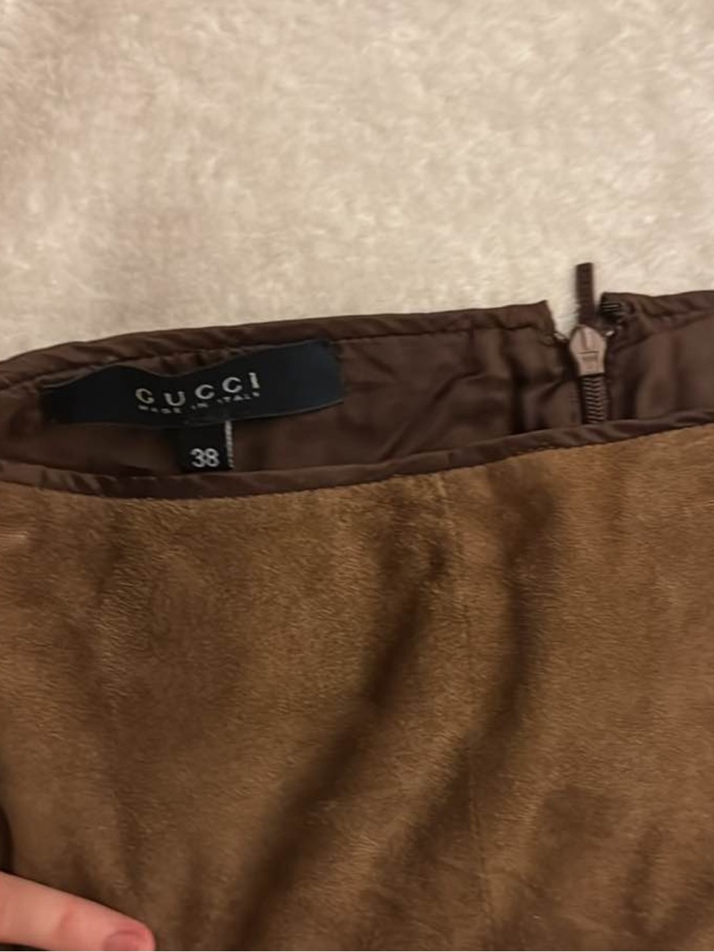 Gucci Suede Skirt - Picture 4 of 5
